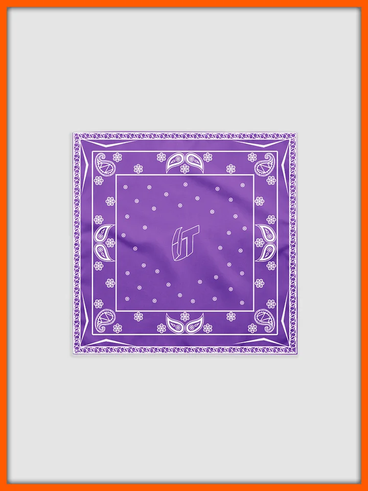 Classic UT Paisley Bandana (Purple) product image (1)