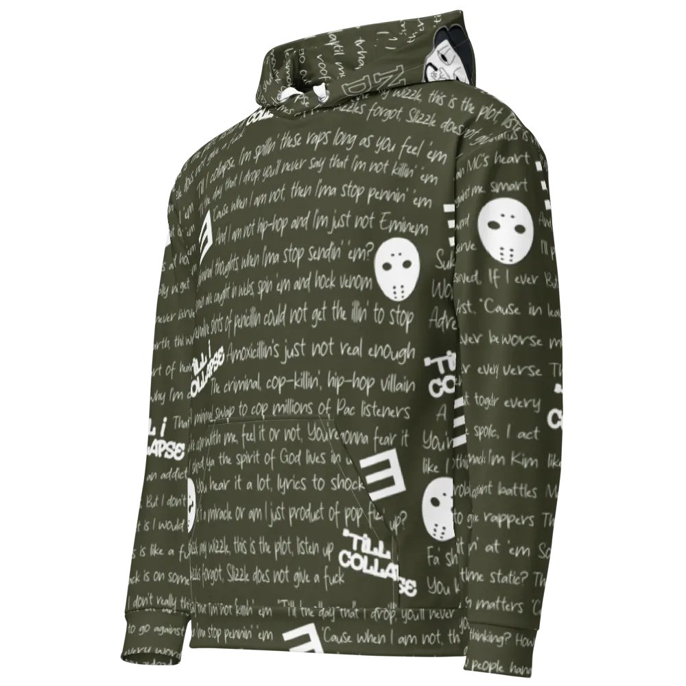 'Till I Collapse - Eminem - MILITARY GREEN - Unisex Hoodie product image (1)