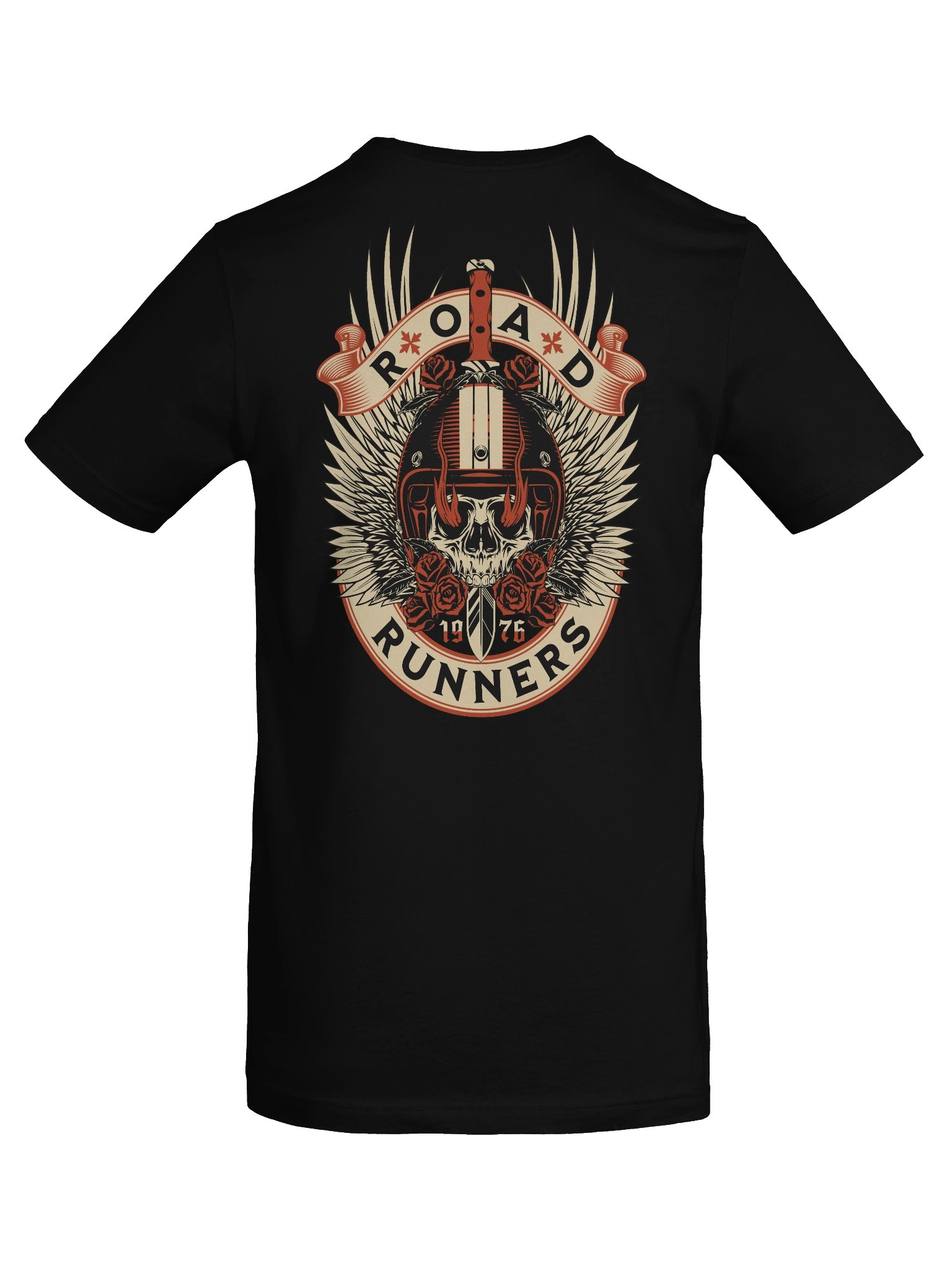 Unique Road Runners Skull T-Shirt for Bold Fashion Choices product image (8)