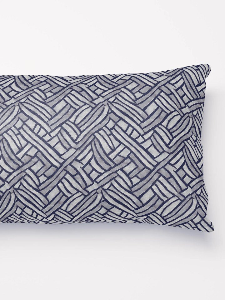 Grey Rectangles Pillow product image (4)