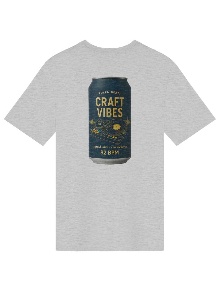 Signature Crafted Vibes Beer Organic T-Shirt product image (4)