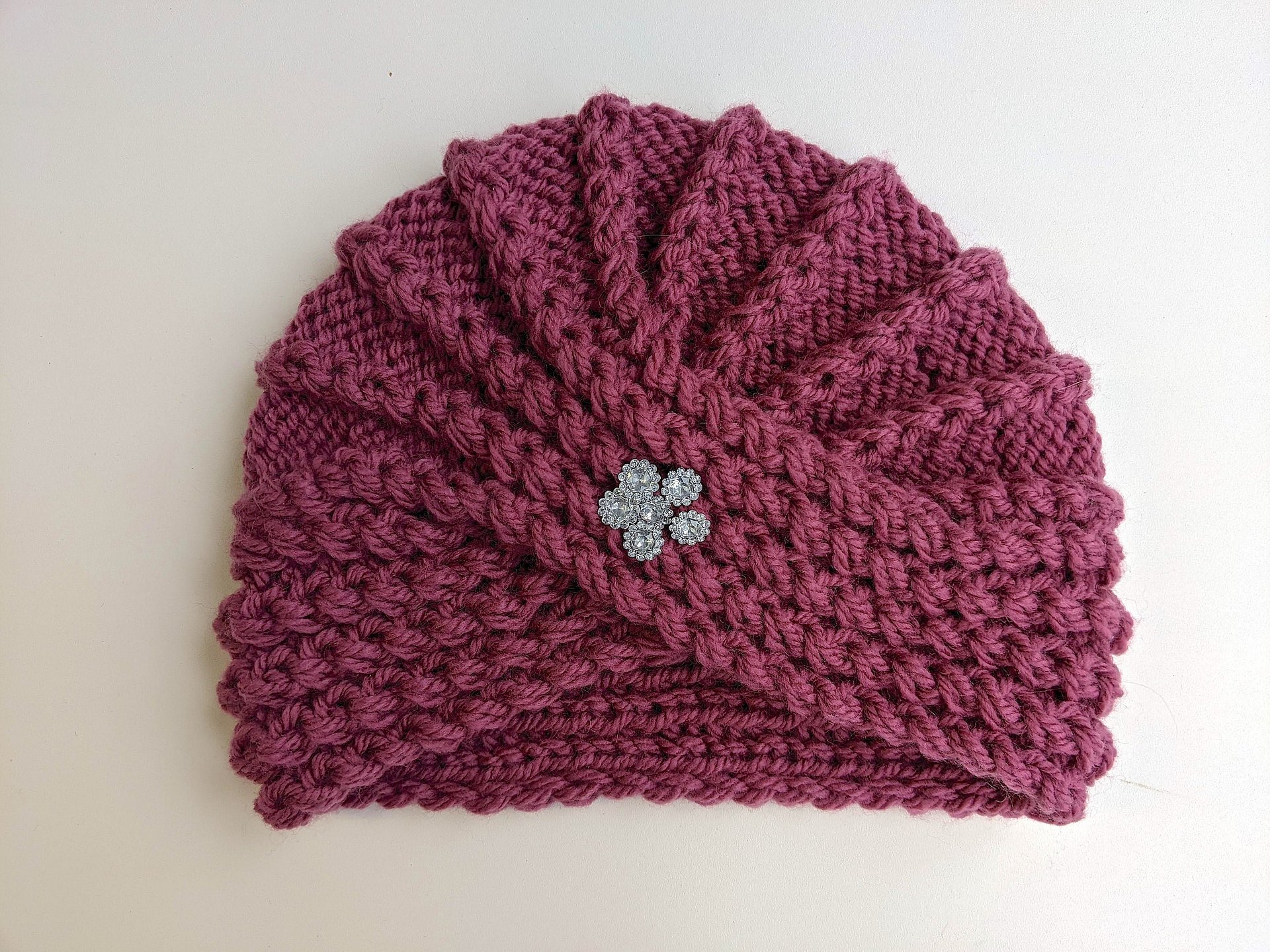 Knit Turban Hat Pattern product image (7)