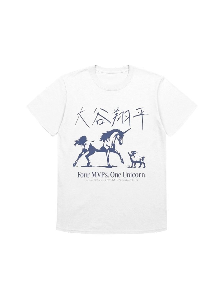 Four MVPs. One Unicorn. Shohei Ohtani – 2025 Most Valuable Player Shirt product image (1)