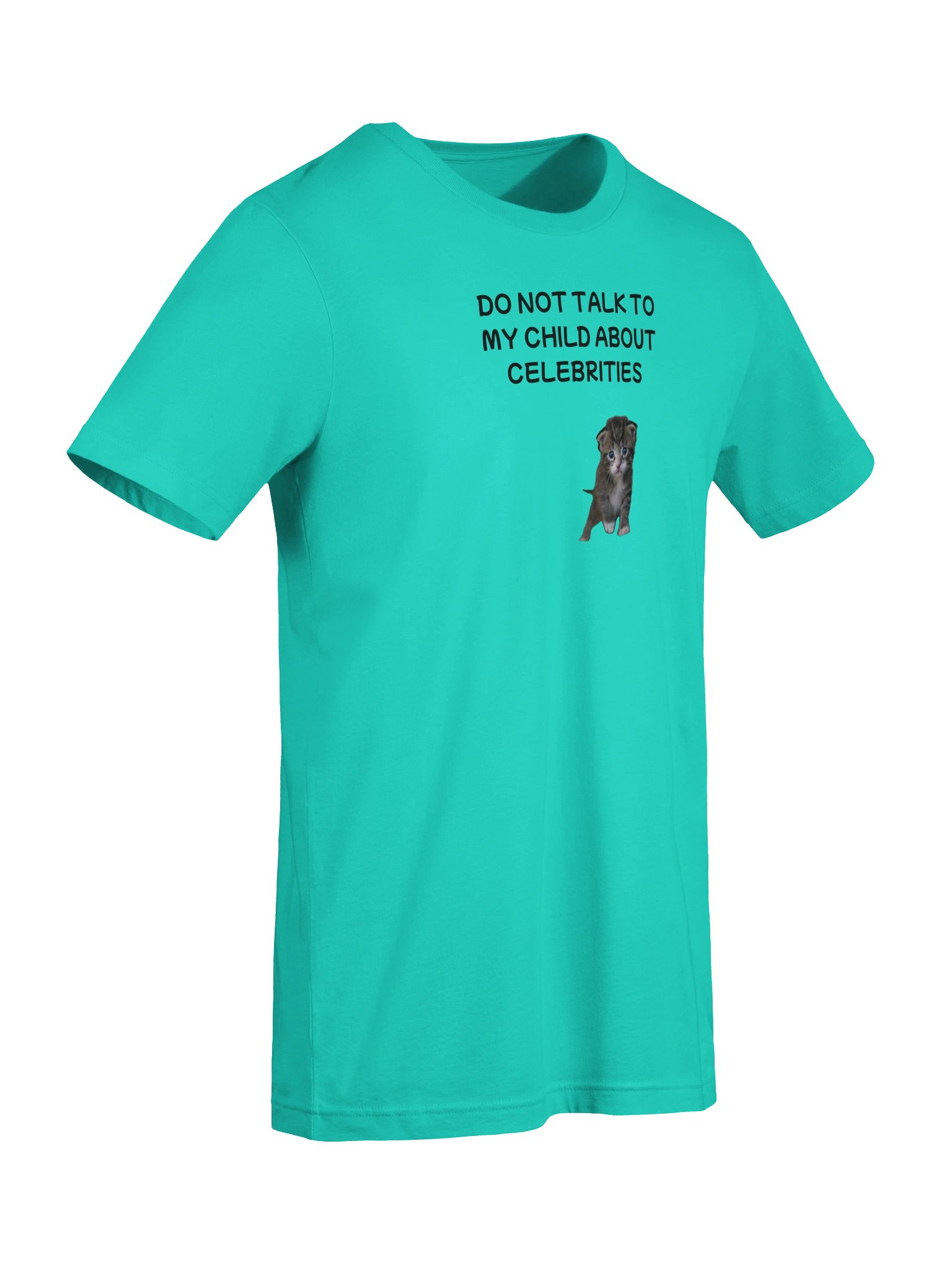 Don't talk to my child about celebrities supersoft t-shirt product image (67)