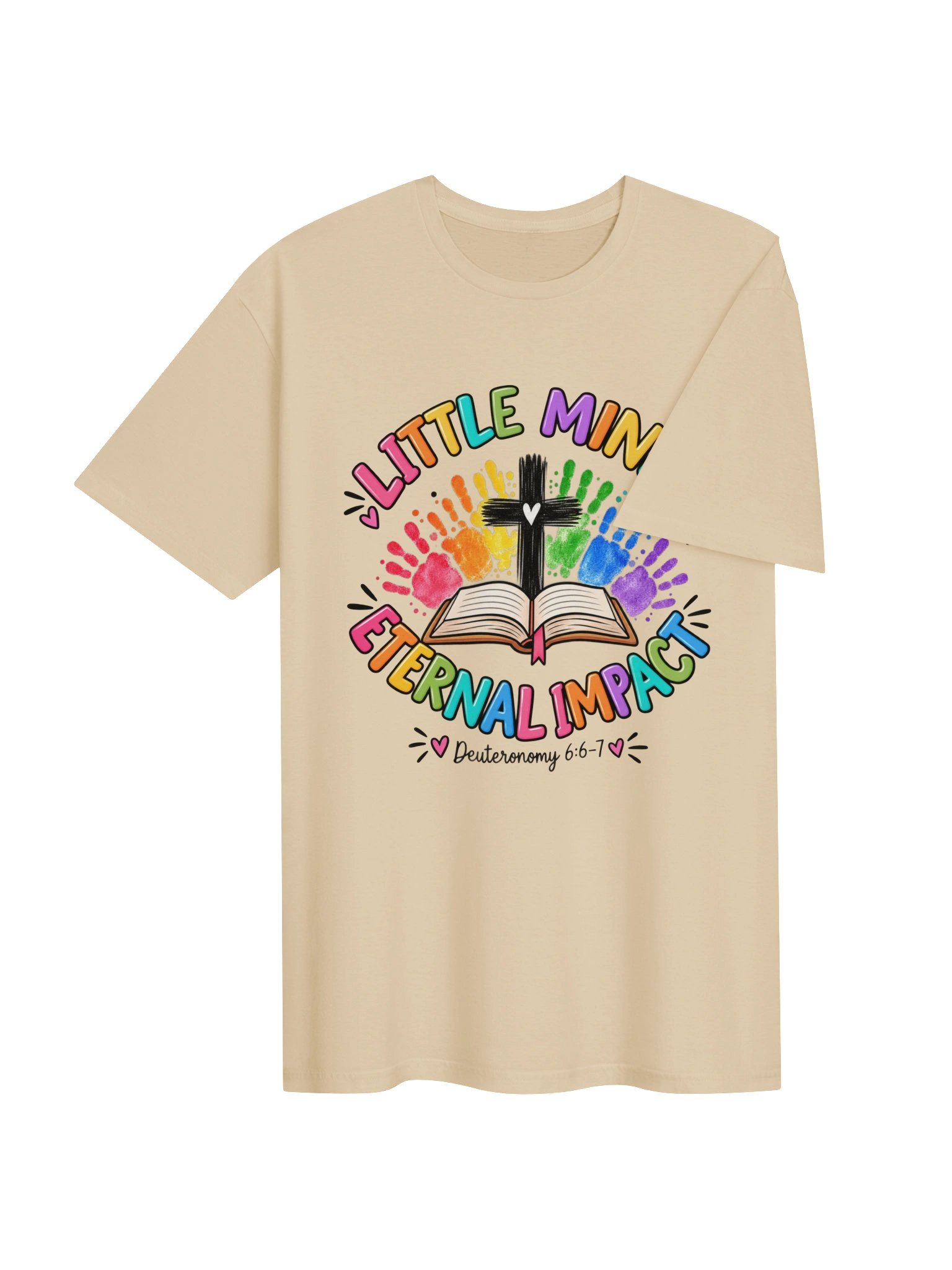 Little Minds, Eternal Impact Tee | Deuteronomy 6:6–7 product image (124)