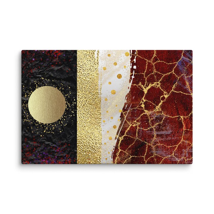 Gold Abstraction Canvas product image (1)