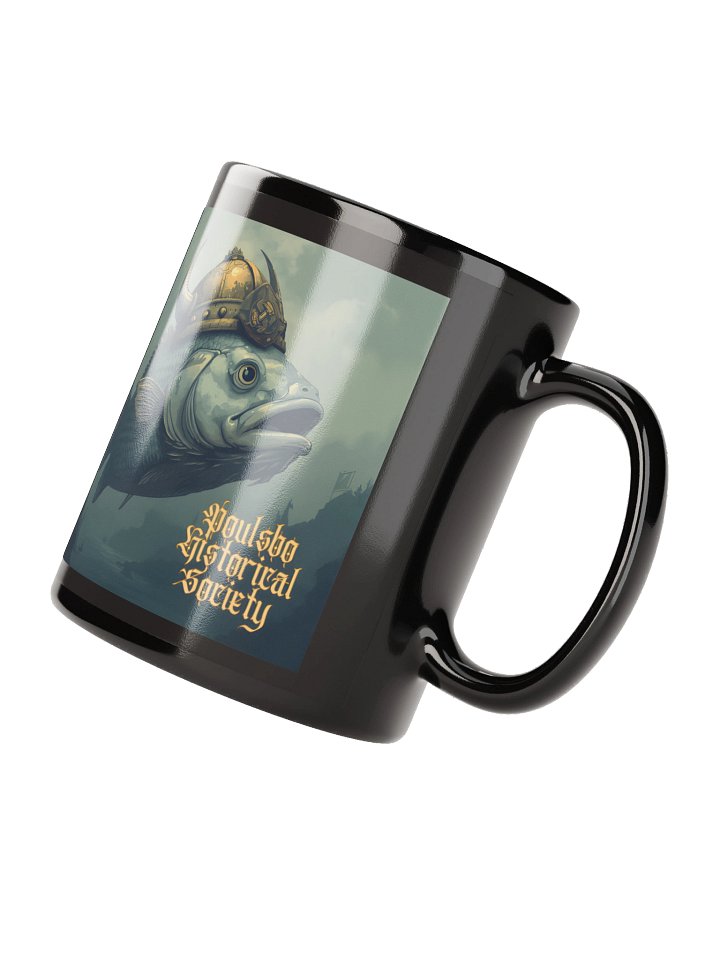 Viking Fish Black Glossy Mug product image (2)