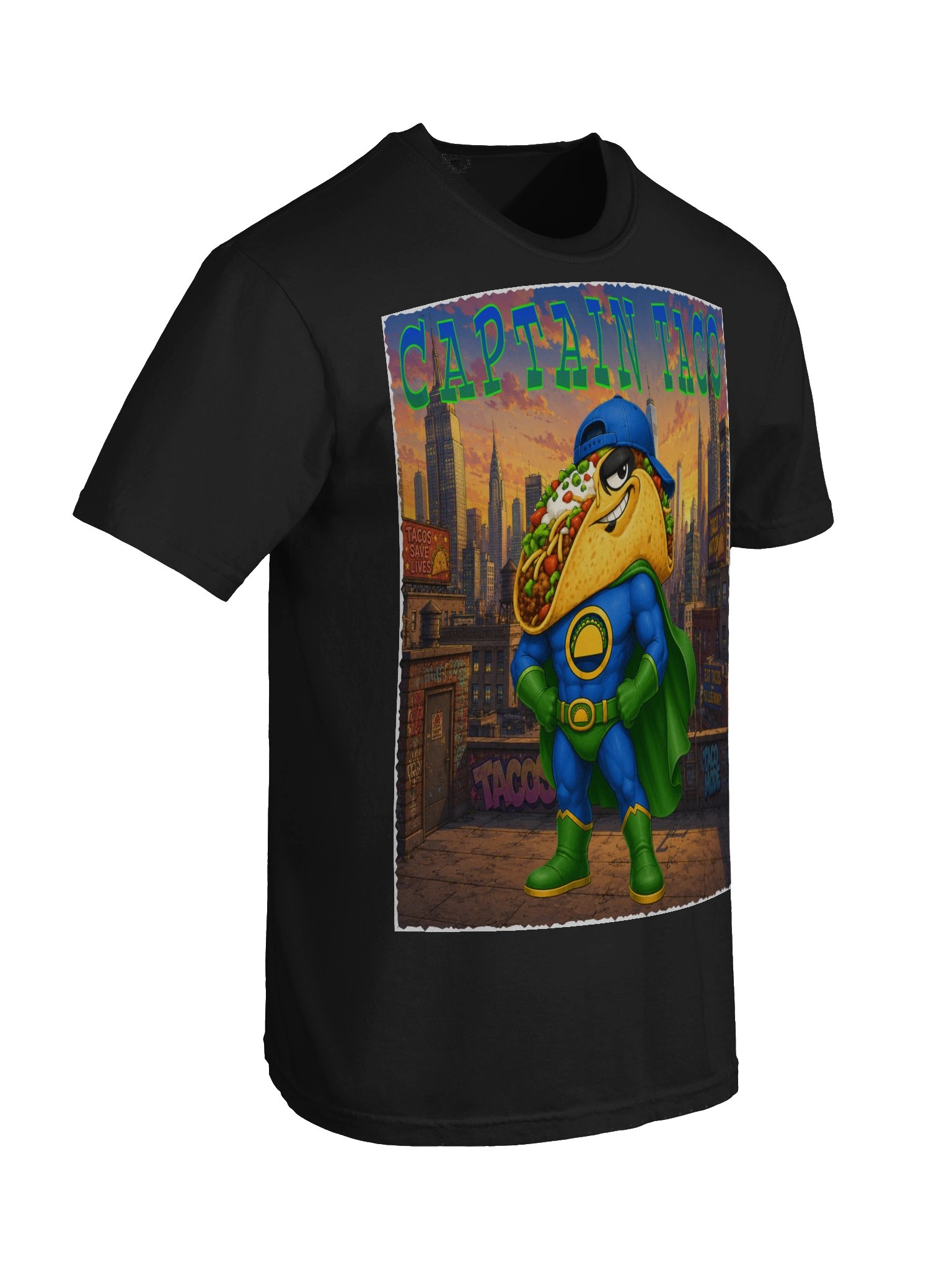 Captain Taco Comic Tee - The taco Family product image (59)