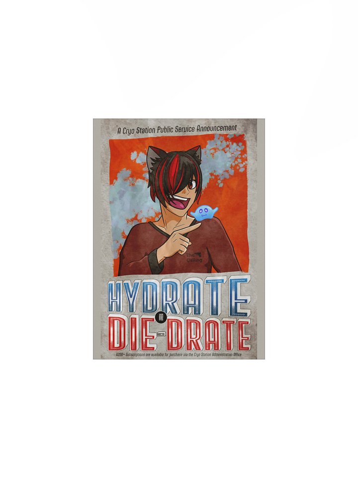 Hydrate or Die-Drate Poster product image (1)