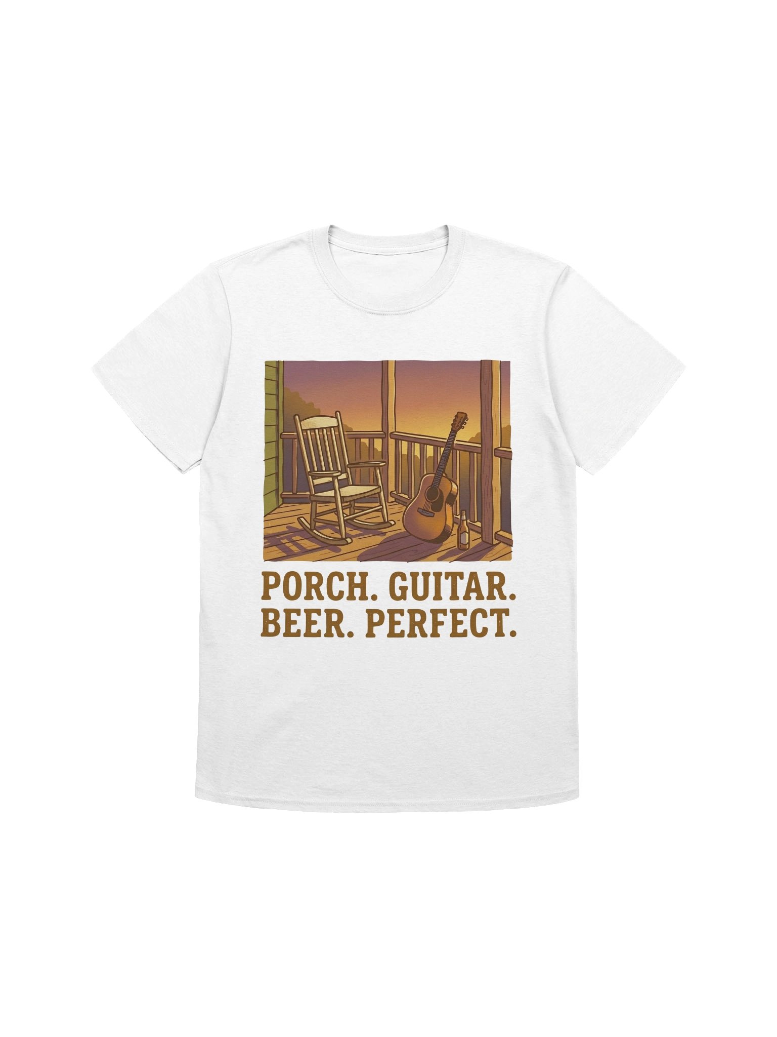 Porch. Guitar. Beer. Perfect. product image (2)