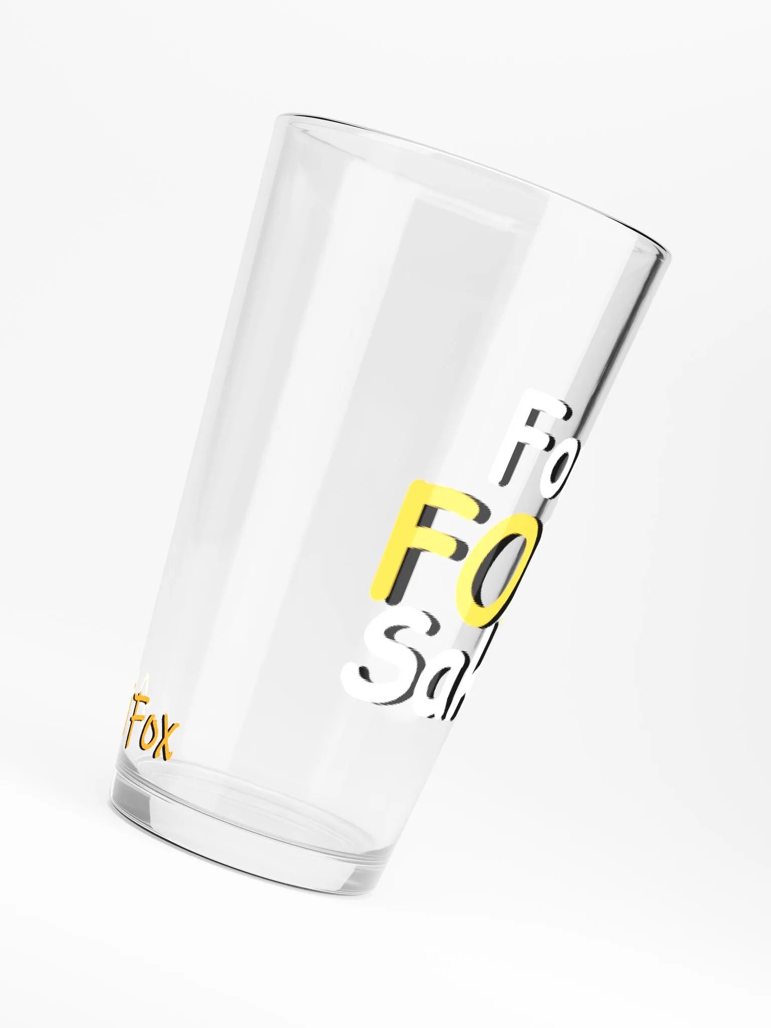 For Fox Sake Pint Glass product image (6)