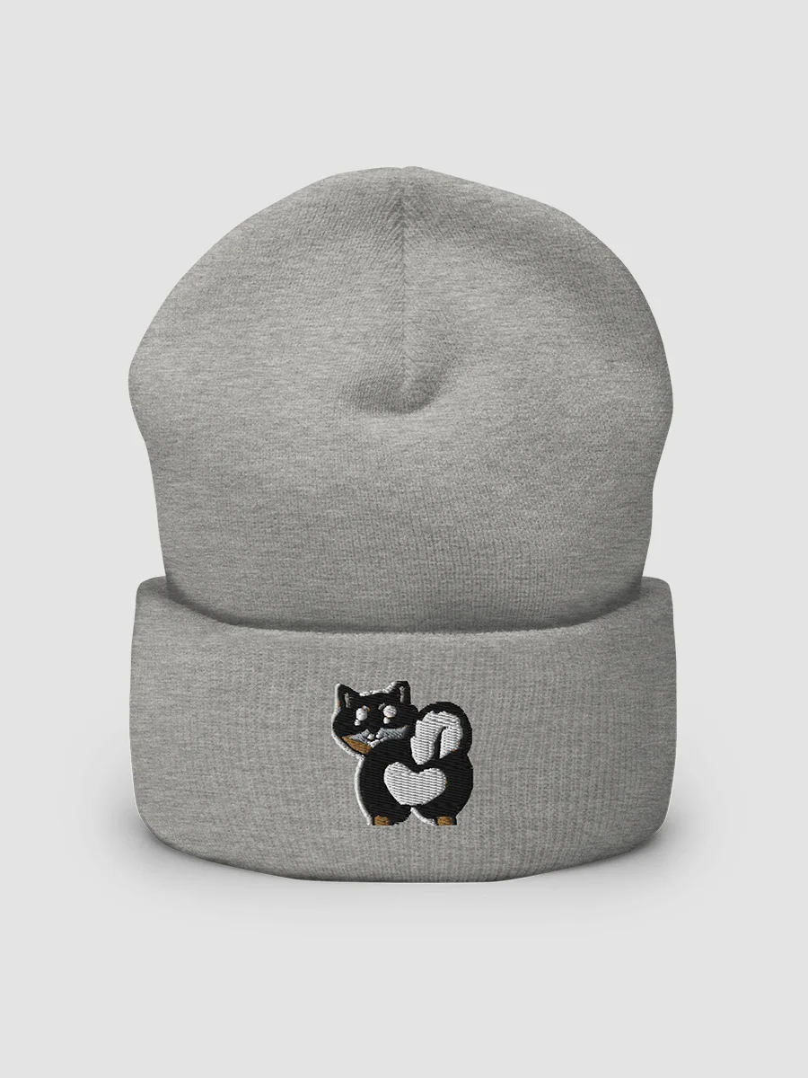 Shiba Butt Cuffed Beanie product image (2)