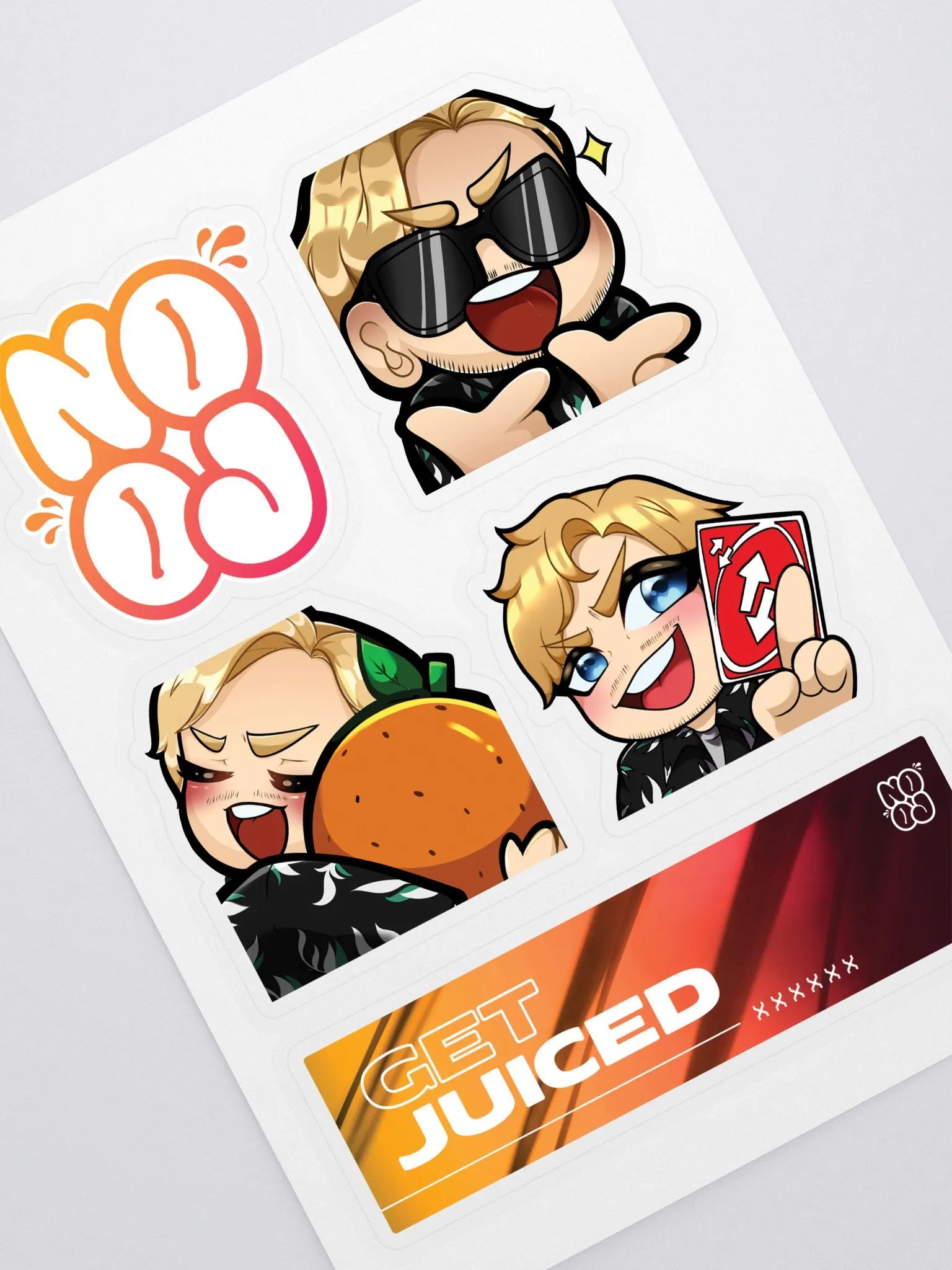 OJ Sticker Pack product image (1)