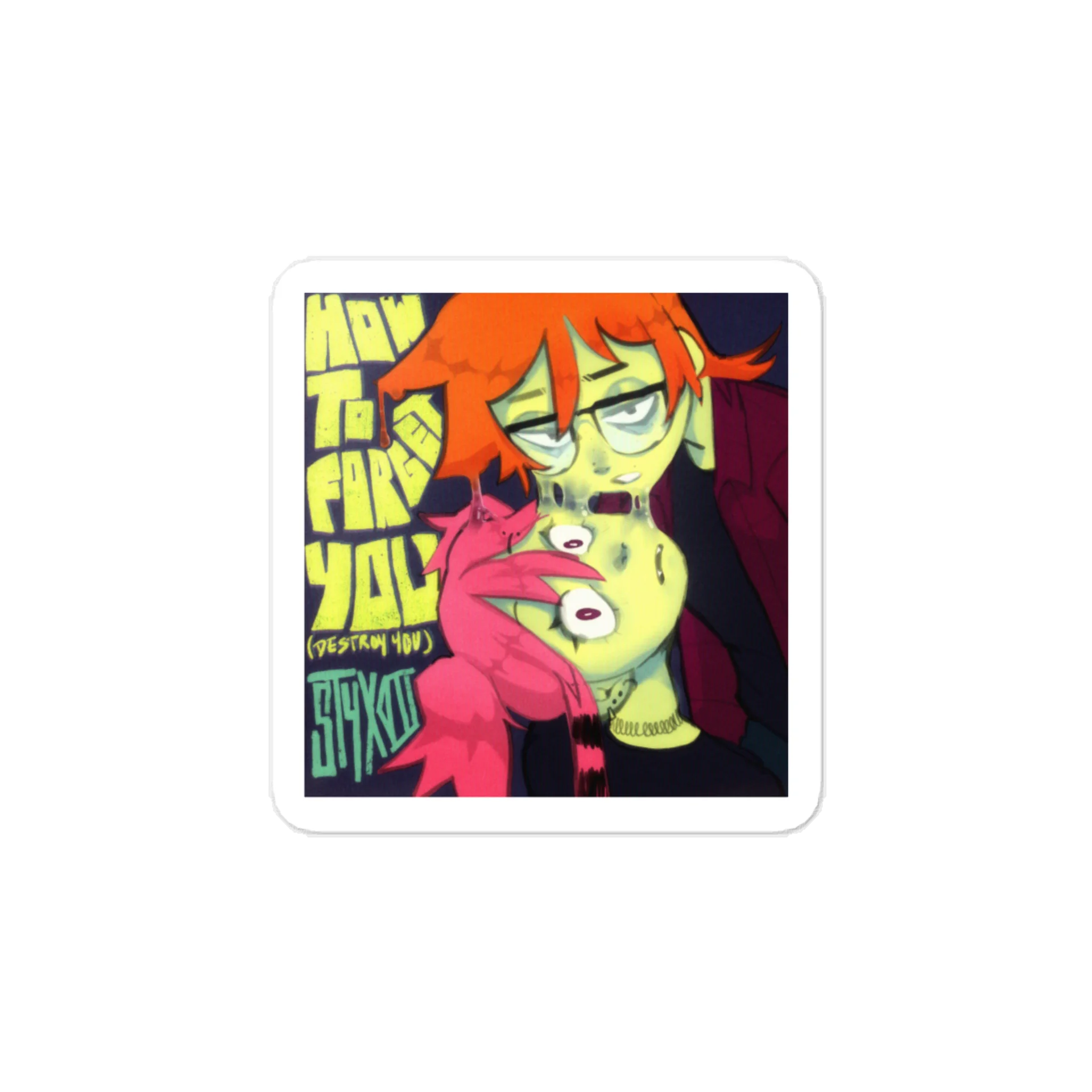 HOW2FORGETU STICKER product image (1)