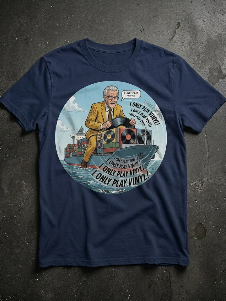 I Only Play Vinyl! Shirt product image (1)