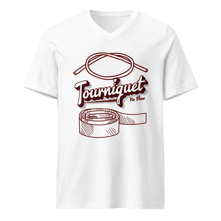 Tourniquet Tape V-Neck Tee product image (1)
