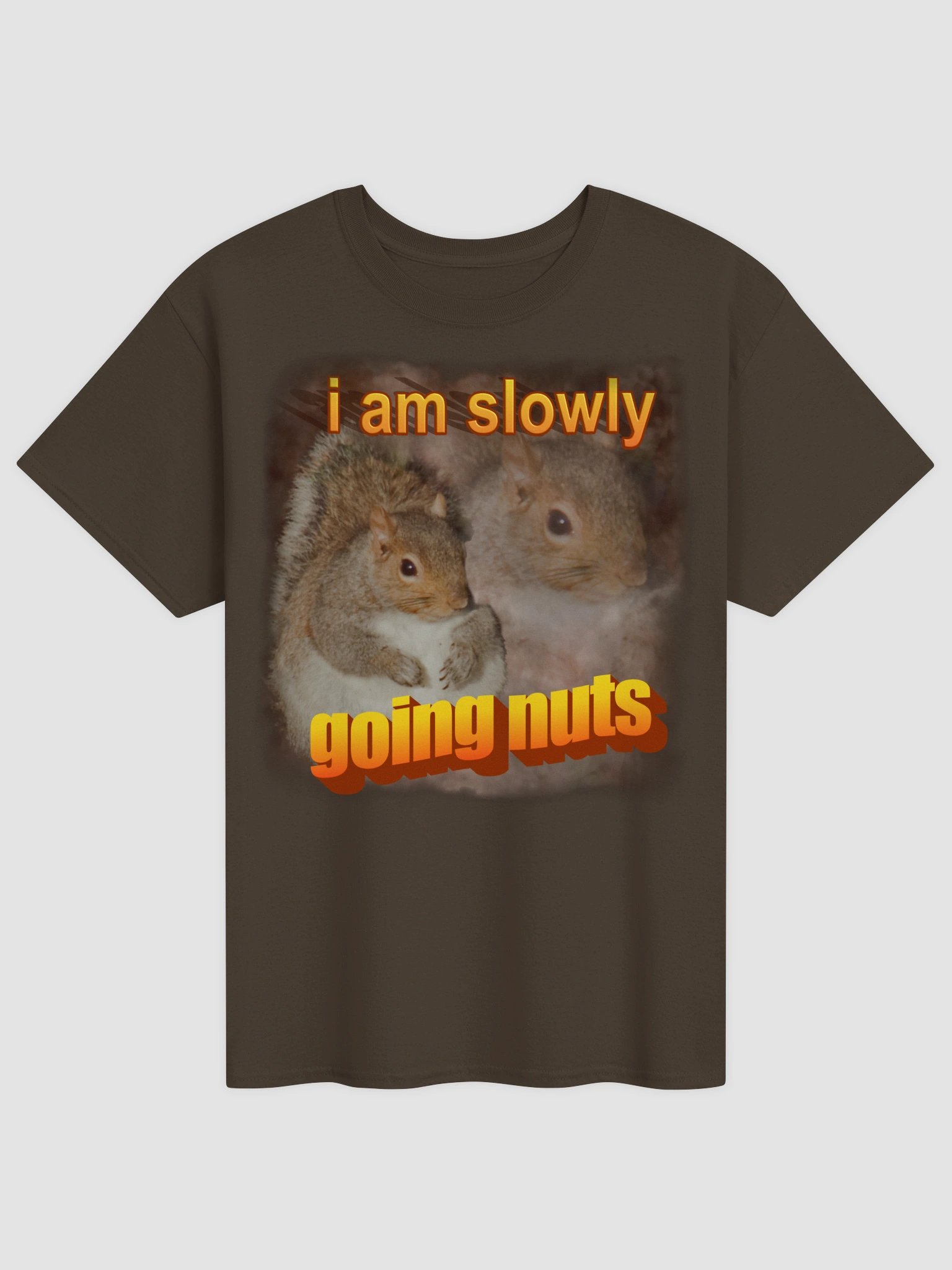 I am slowly going nuts Squirrel T-shirt product image (2)