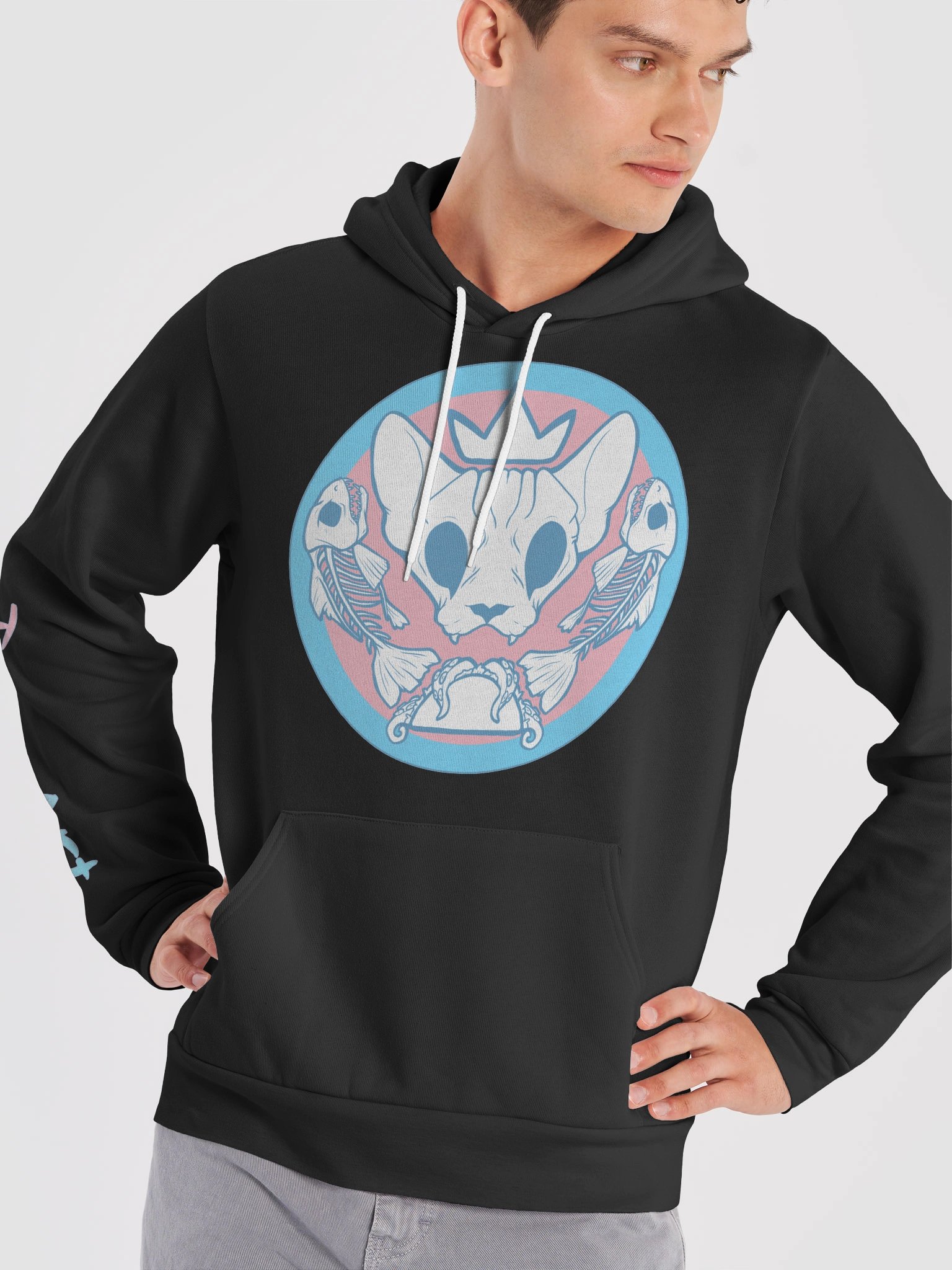 TaksArt Hoodie - Trans Pride product image (12)