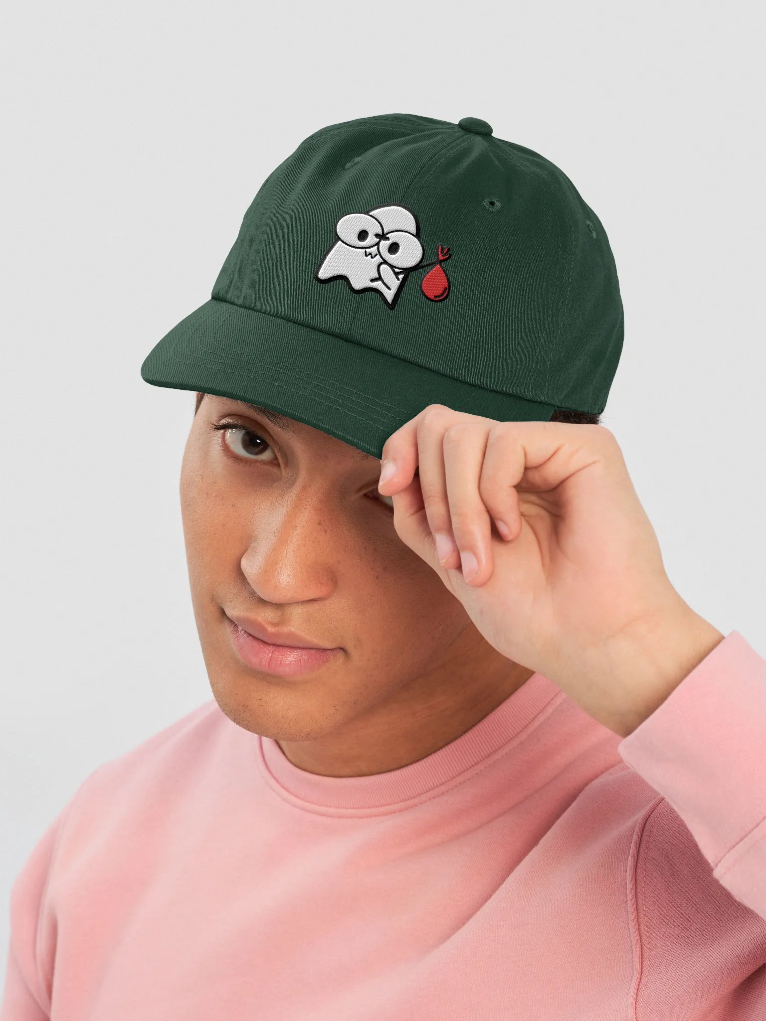 Homeless Ghost Dad Hat product image (19)