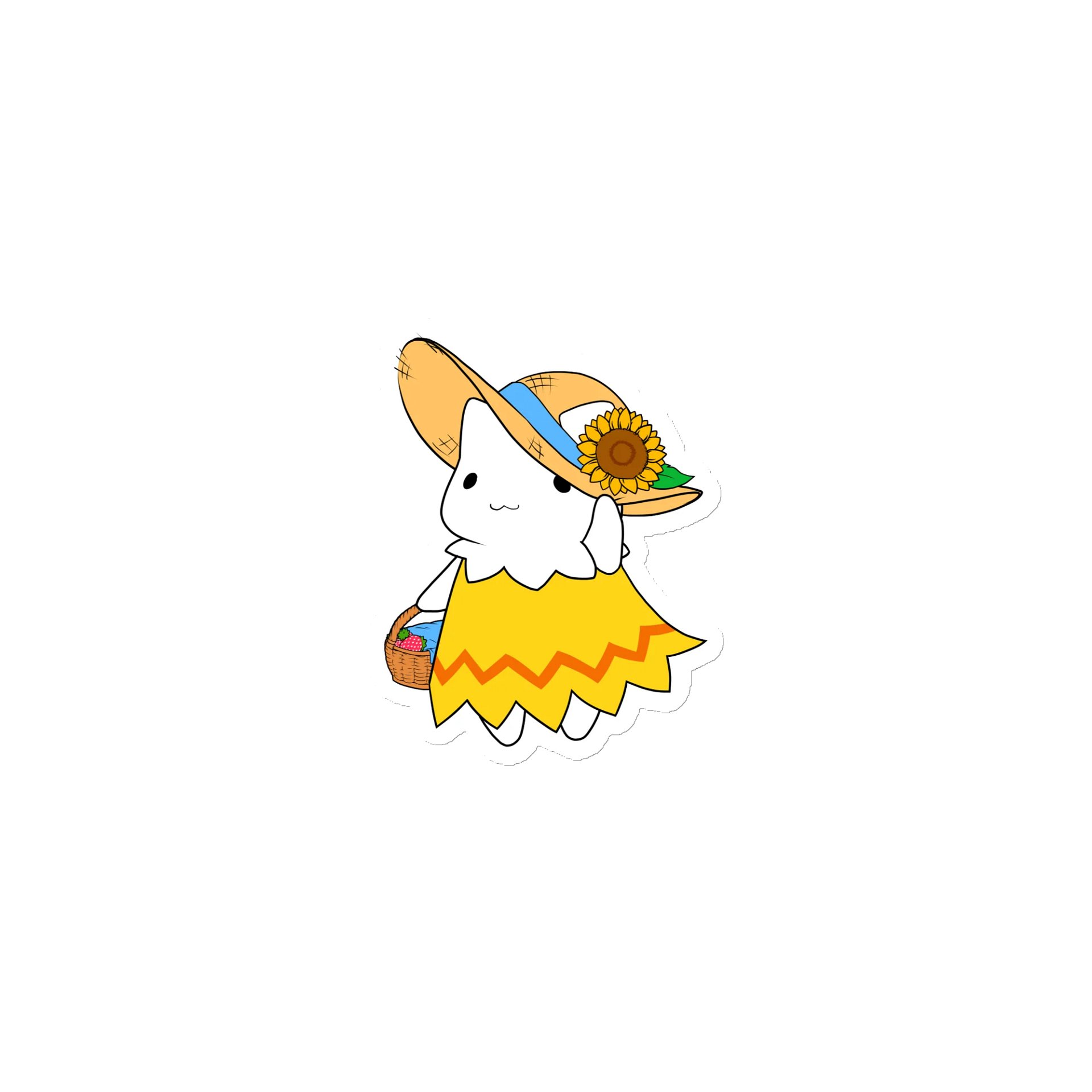 Dandy Cat Summer Vibes Magnet product image (3)