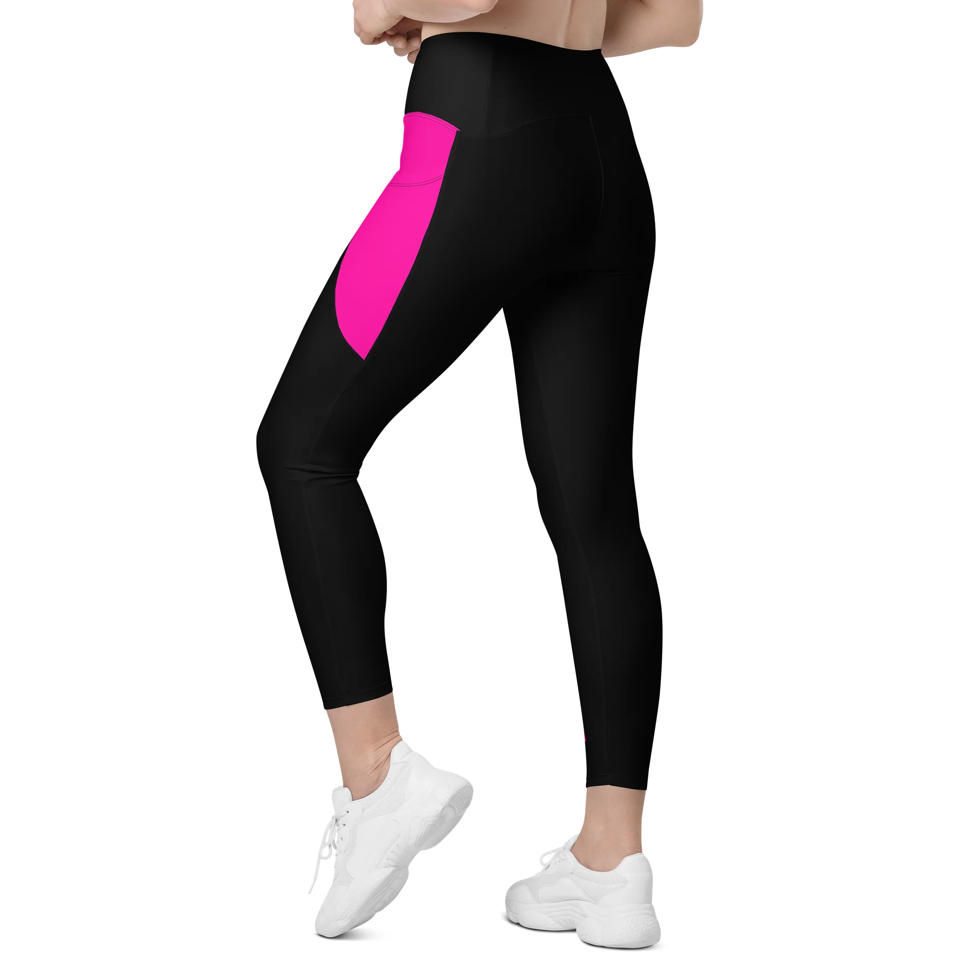 Lúth | Crossover Semi Compression Workout Leggings with Pockets & Sun protection product image (6)