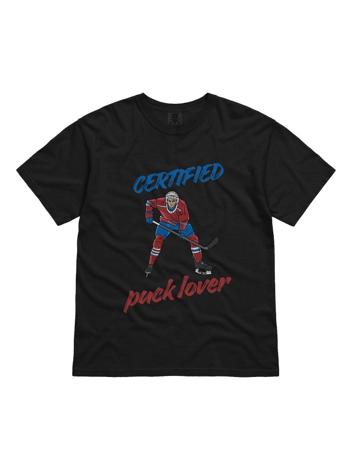 Certified Puck Lover Hockey Tee product image (4)
