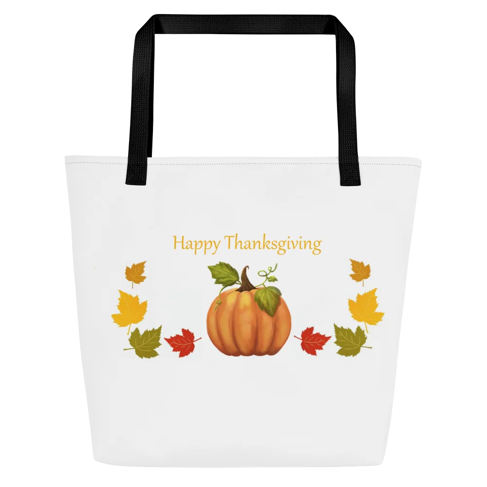 Happy Thanksgiving Tote Bag product image (1)