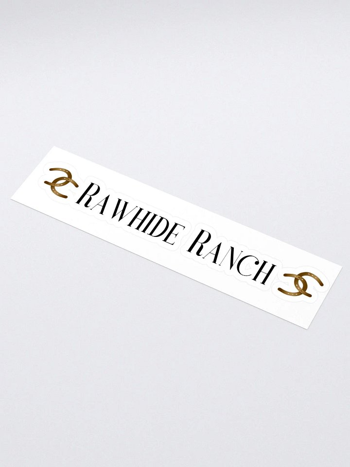 Rawhide Ranch Long Logo Kiss Cut Sticker product image (1)