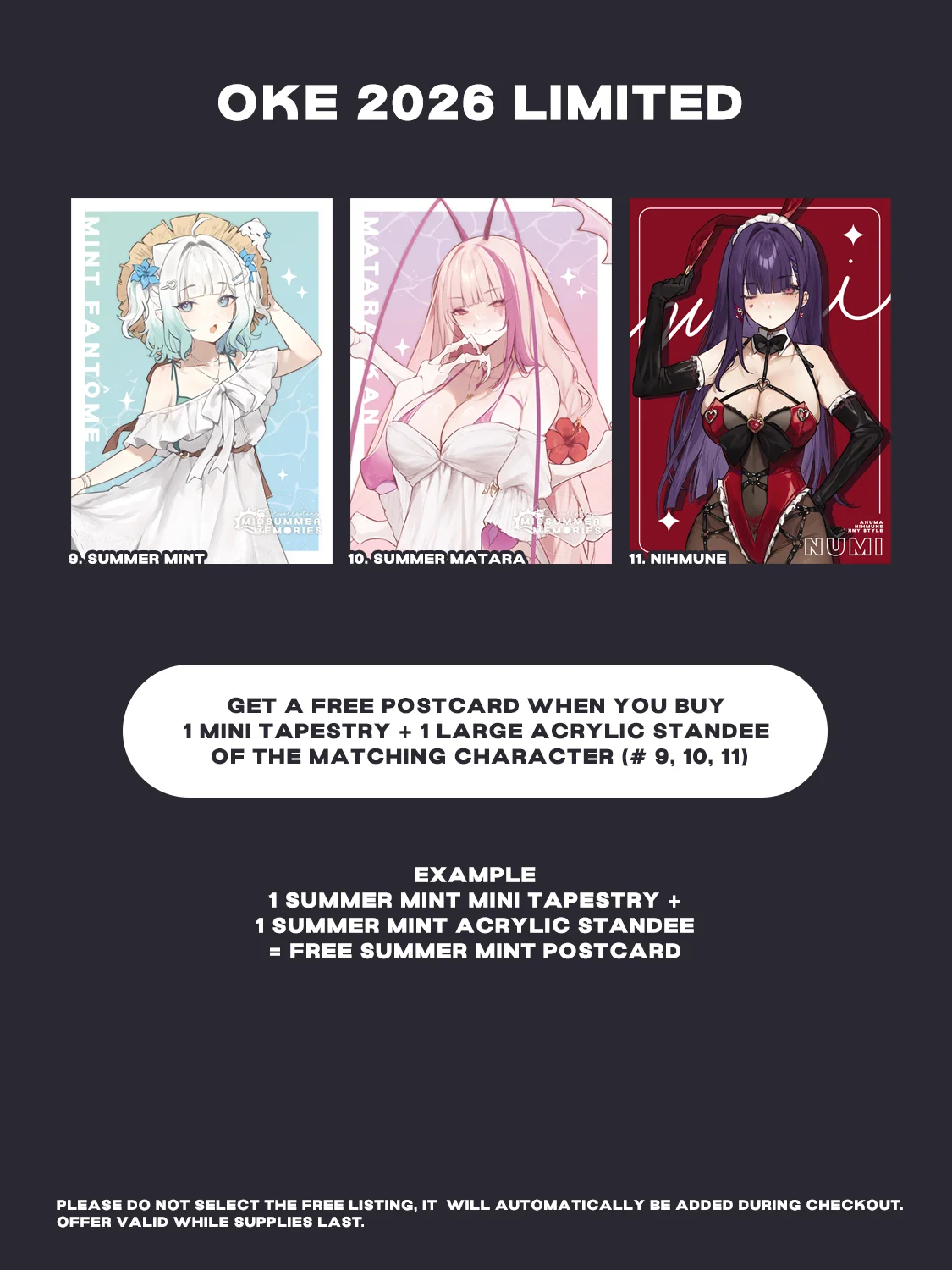 5x7 Offkai Expo Postcards product image (2)
