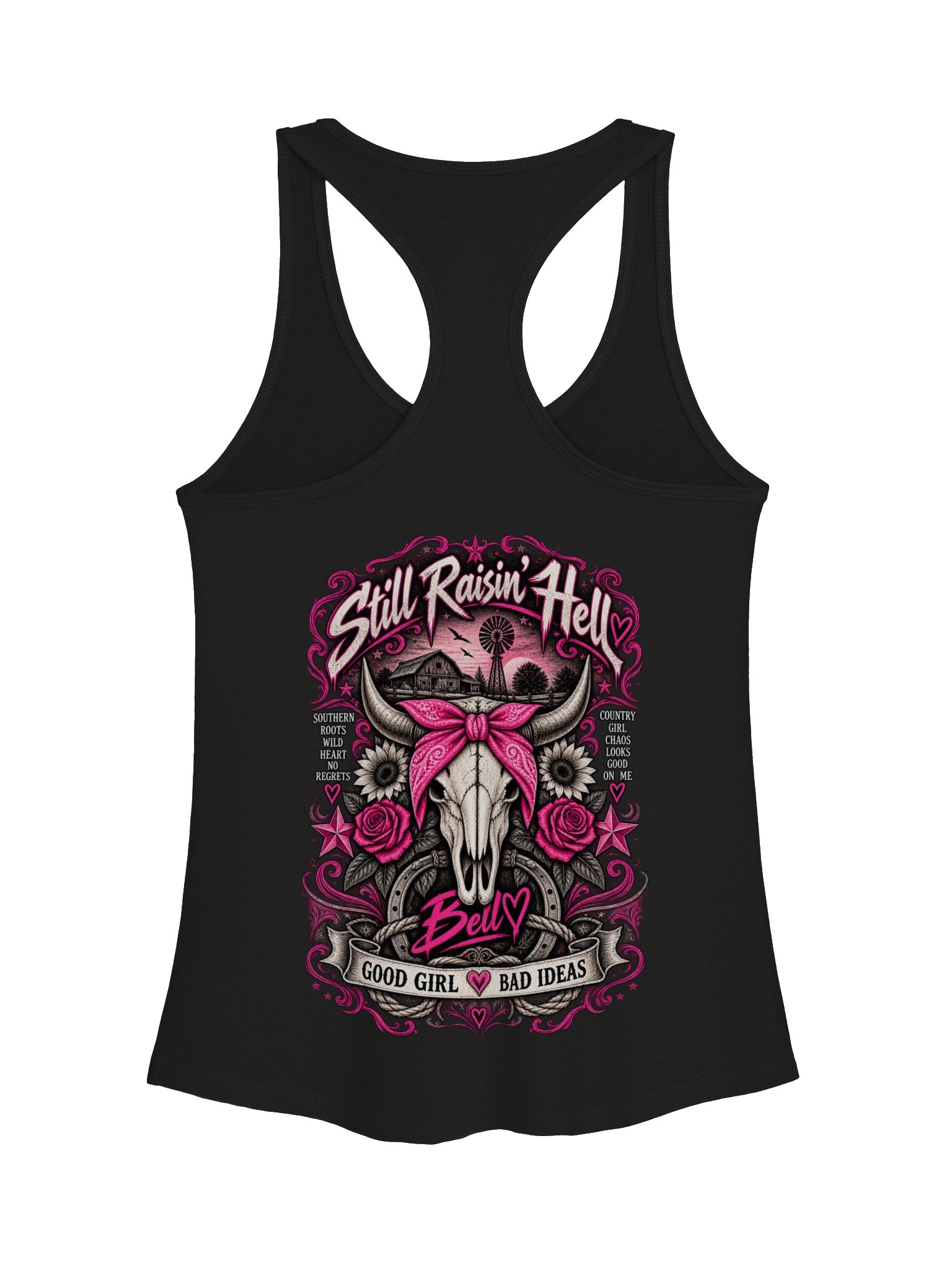 GOOD GIRL / BAD IDEAS — Bell Tank Top 💋🔔 product image (2)