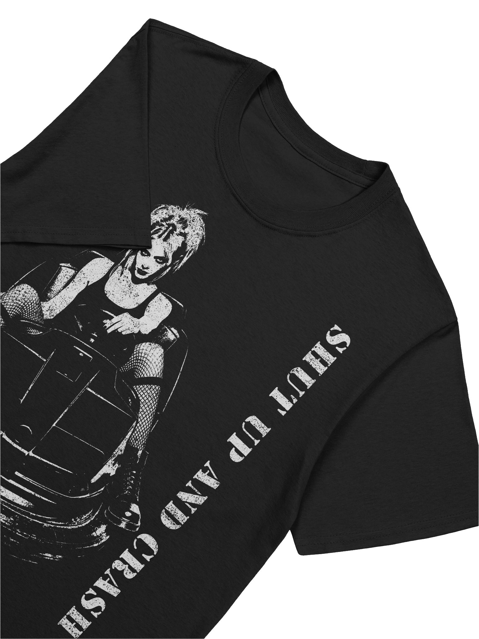 Shut Up and Crash Bumper Car Girl // Lightweight Tee product image (2)