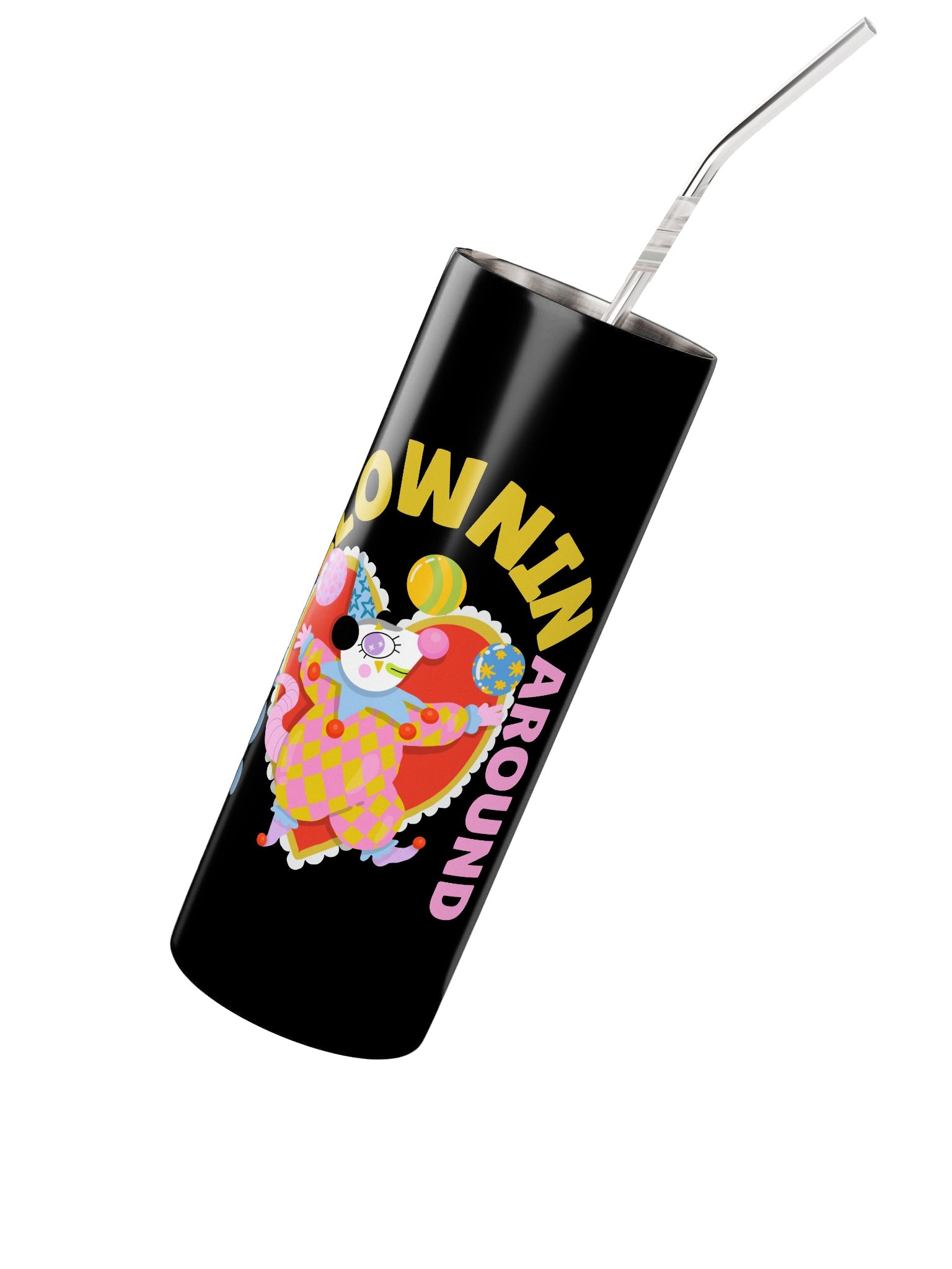 Just Clownin' Around Opossum Tumbler product image (2)