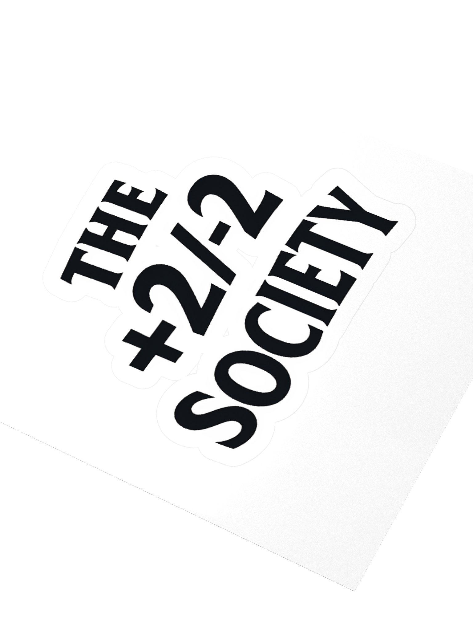 The ±2 Society Logo Sticker product image (3)