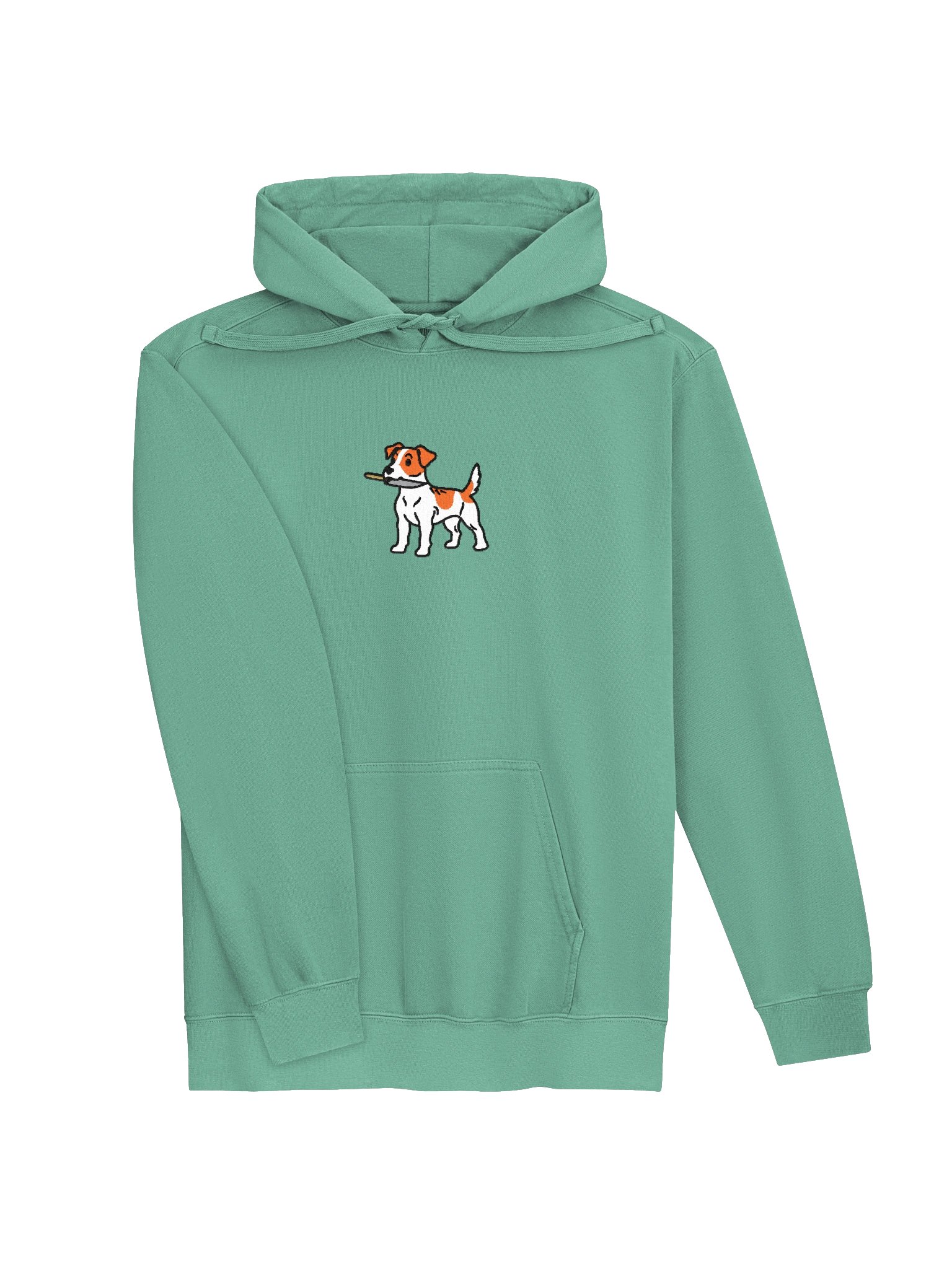 Funny Chibi-Style Jack Russell Terrier(Red & White) Embroidered Premium Hoodie product image (43)