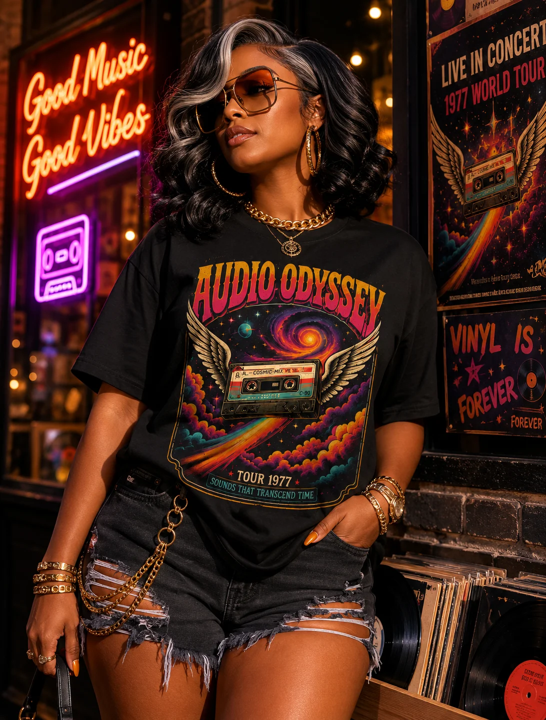 Audio Odyssey Cosmic Mix Tee product image (8)
