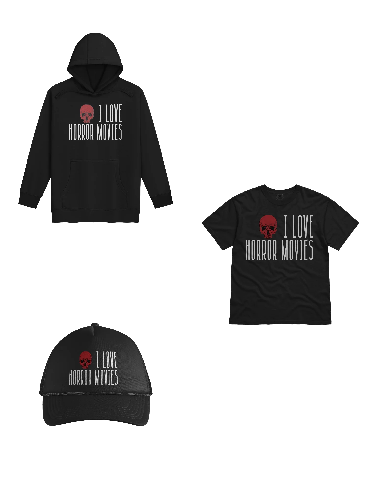 I Love Horror Movies - Skull Bundle product image (1)
