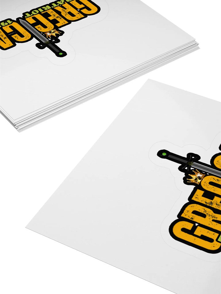 GRECICA Patriot Kiss Cut Stickers product image (5)