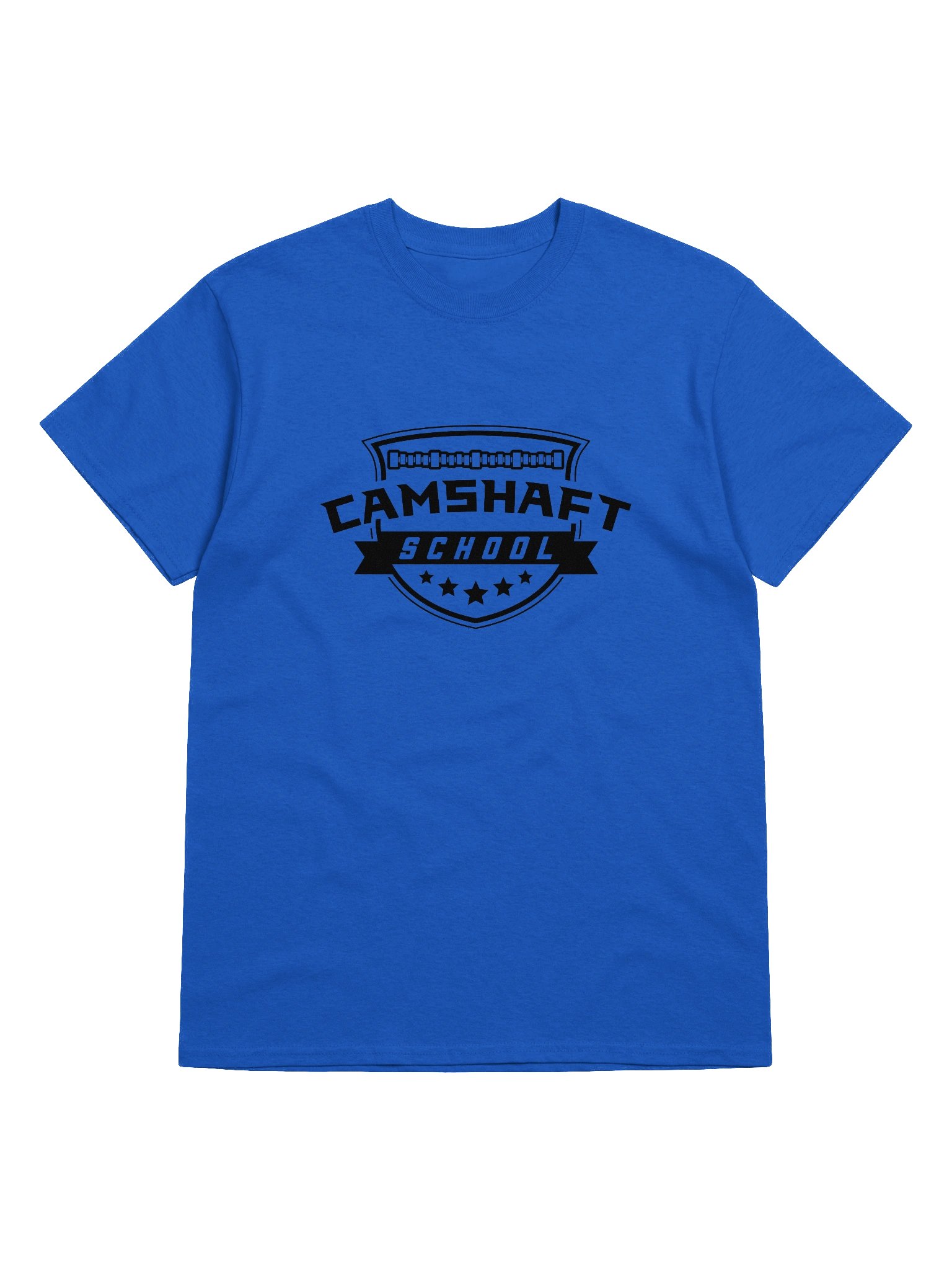 T-shirt - Black on Royal Blue product image (5)