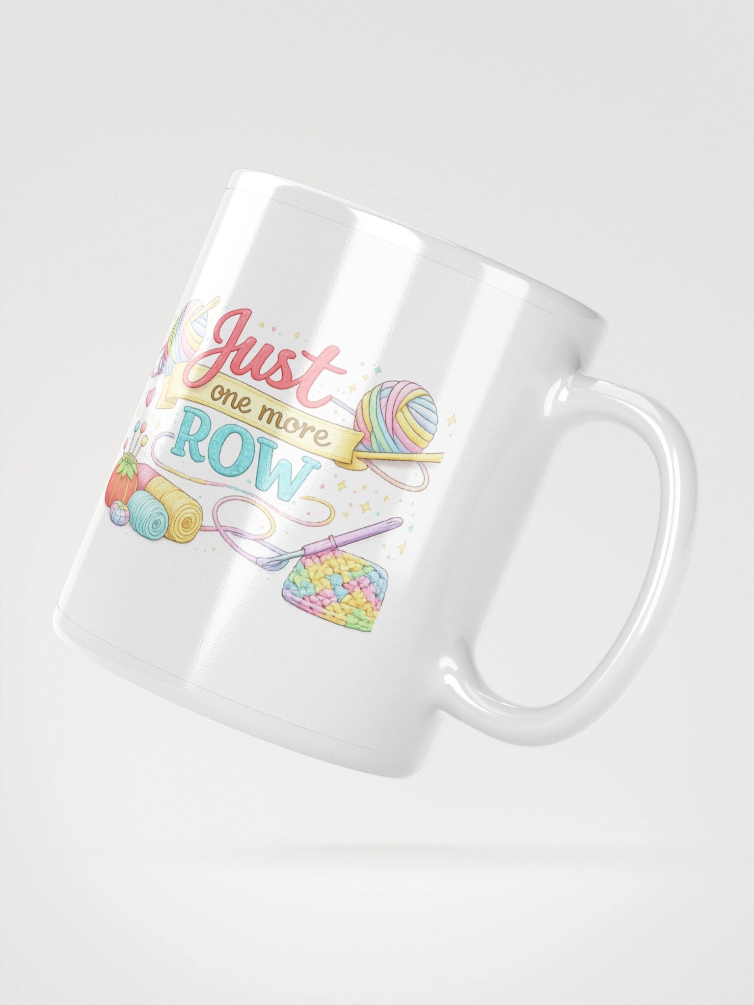 Just one more row Mug product image (5)