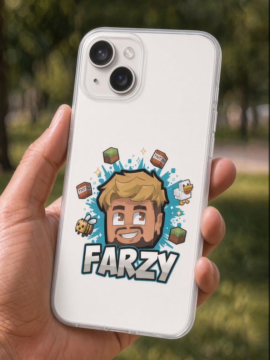 Farzy Splash! Clear iPhone® Case product image (1)