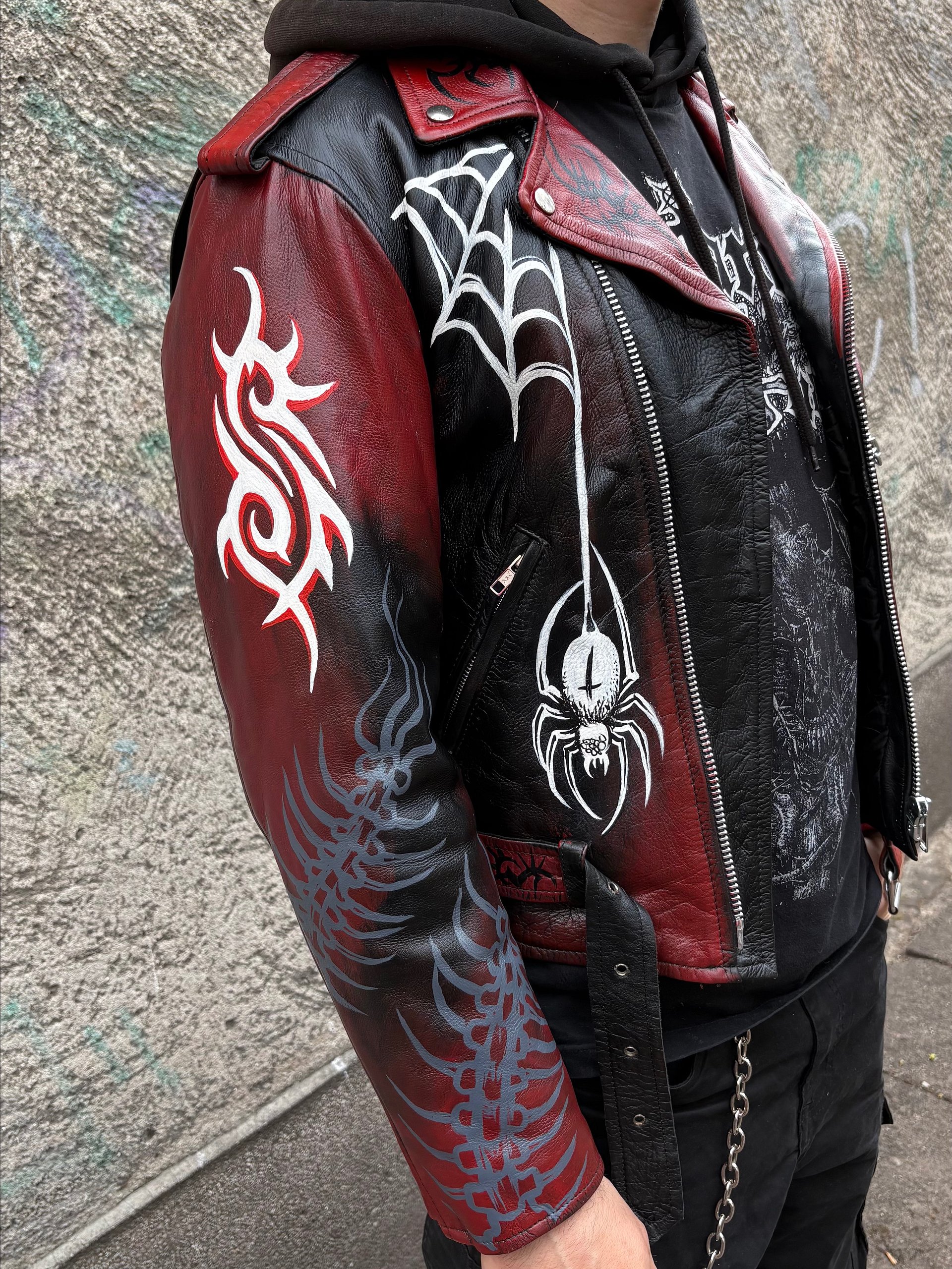 👺 Slipknot Hand-Painted Custom Jacket product image (5)