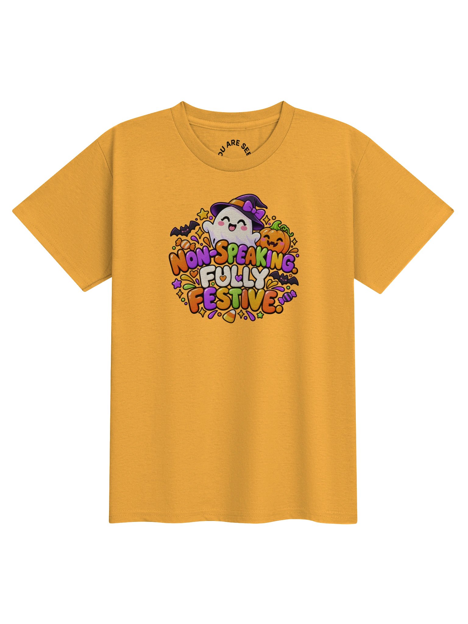 Non-Speaking. Fully Festive. Kiddos Tee product image (9)