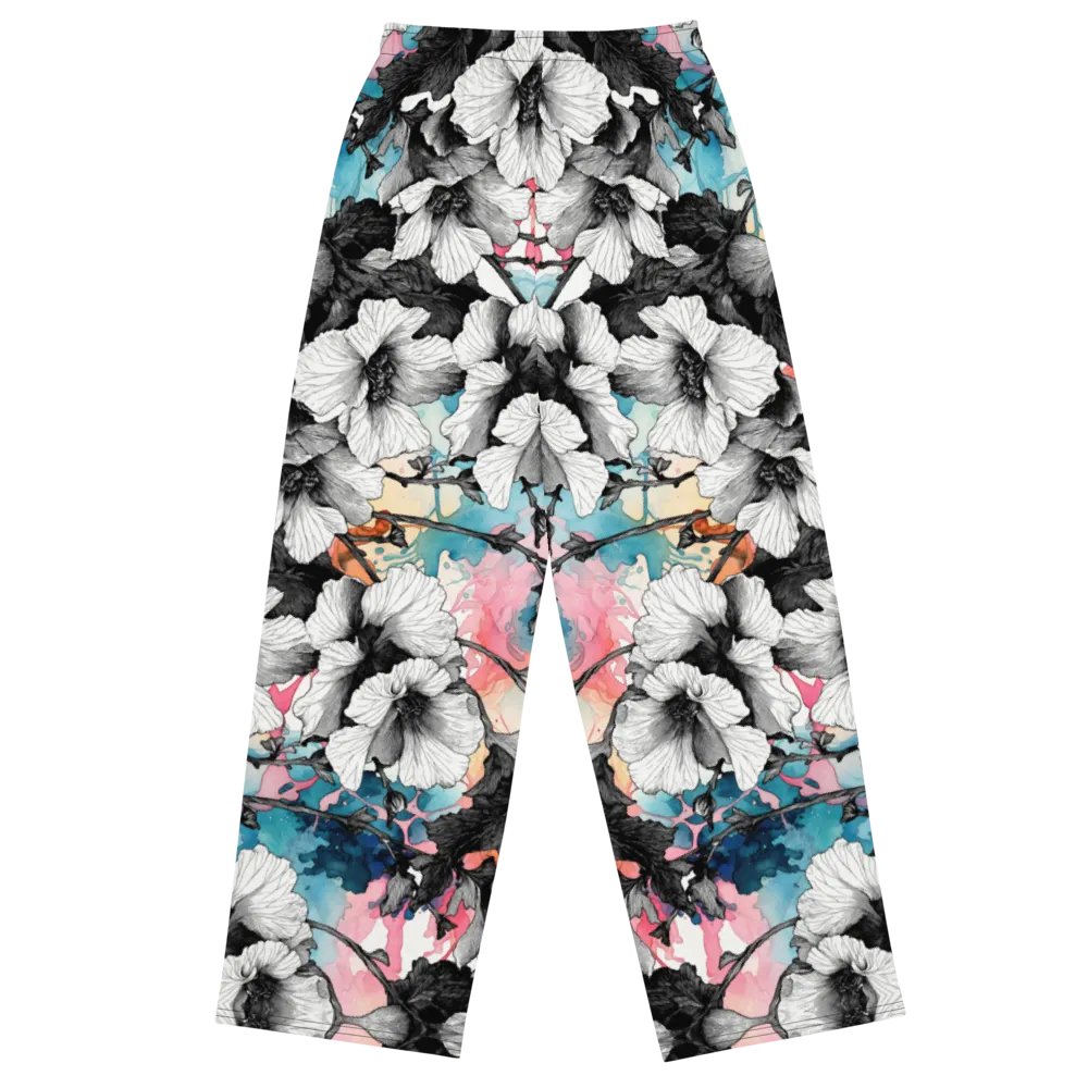 Symmetry Blooms Wide-Leg Pants product image (2)