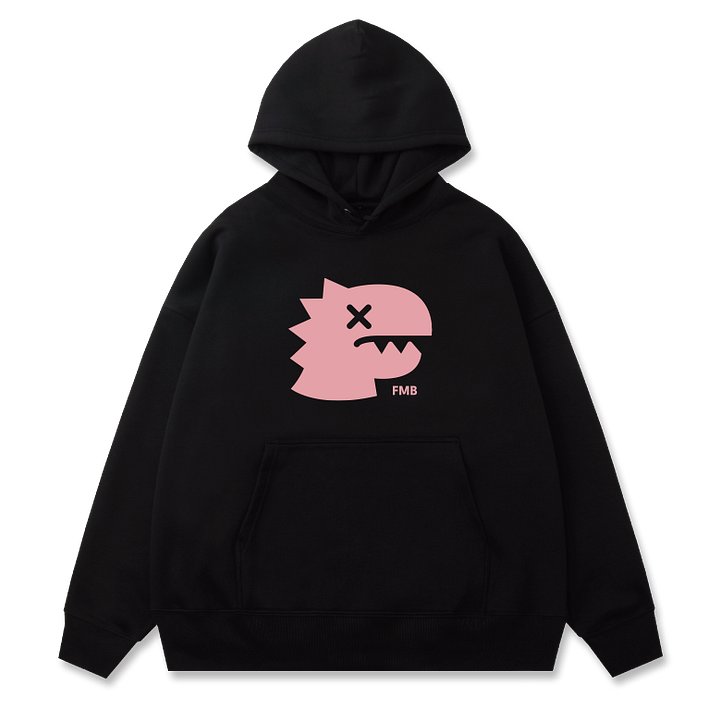FMB JETLAG DINO 經典帽T (粉) product image (1)