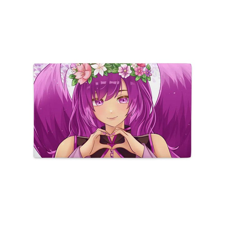 Floral Heart Anime Premium Pillow Case product image (5)