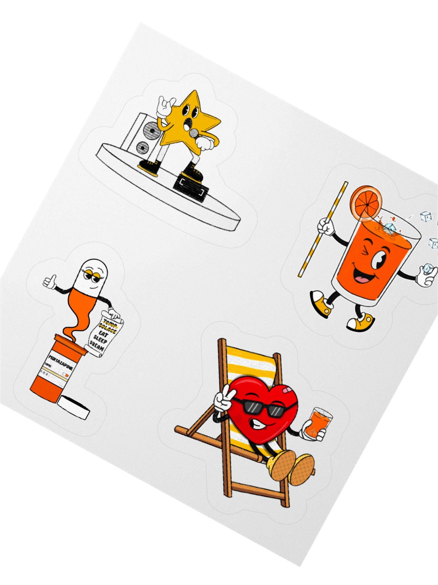 Ego Death Character Stickers product image (5)