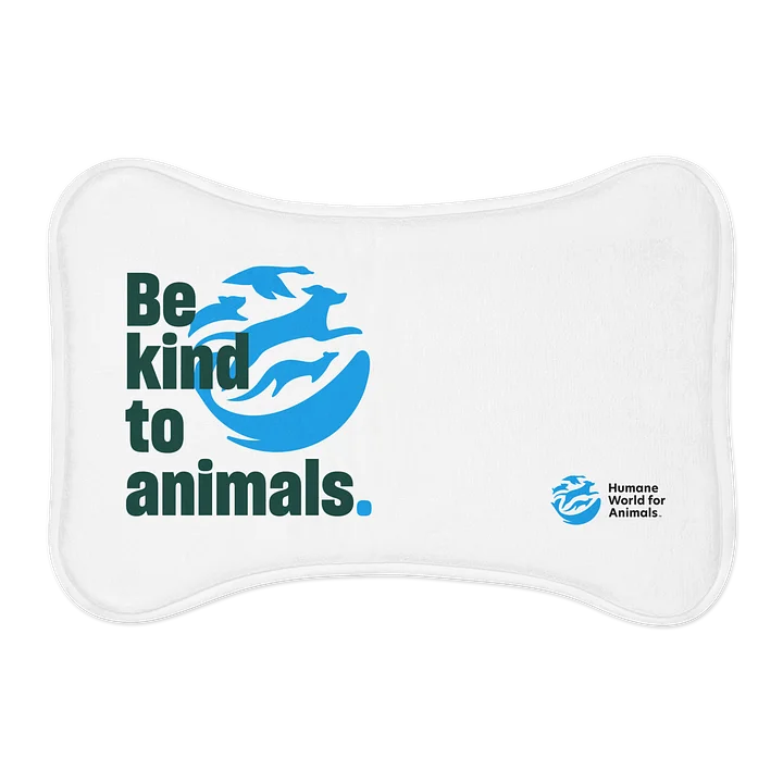 Be kind to animals - Pet feeding mat product image (1)