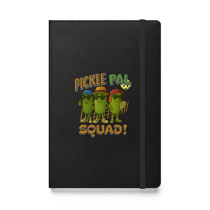 Pickle Pal Squad Pickleball Hardcover Notebook product image (1)