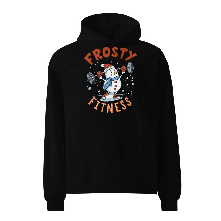 Frosty Fitness Snowman Hoodie product image (5)