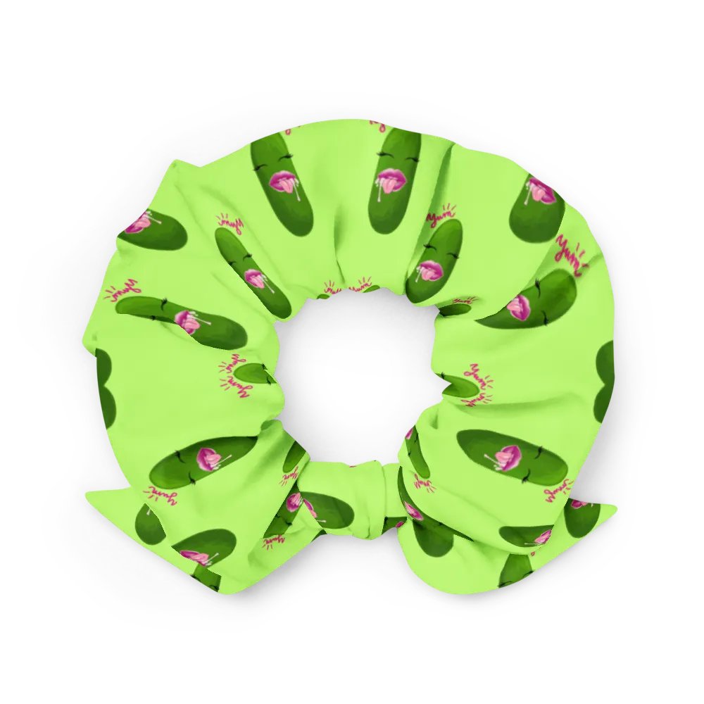 Hot Mama Lime Scrunchie product image (3)